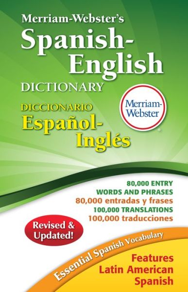 Cover for Merriam-Webster · Merriam-Webster's Spanish English Dictionary (Hardcover Book) (2016)