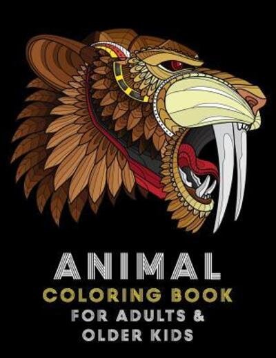 Cover for Copter Publishing · Animal Coloring Book For Adults And Older Kids (Pocketbok) (2019)