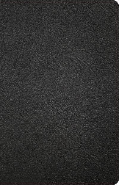 CSB Thinline Bible, Black Genuine Leather, Indexed - CSB Bibles By Holman - Kirjat - Lifeway Christian Resources - 9781087767659 - maanantai 1. elokuuta 2022
