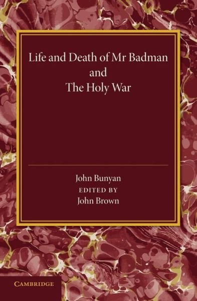 Cover for John Bunyan · 'Life and Death of Mr Badman' and 'The Holy War' (Paperback Book) (2014)