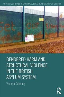 Cover for Canning, Victoria (Liverpool John Moores University, UK) · Gendered Harm and Structural Violence in the British Asylum System - Routledge Studies in Criminal Justice, Borders and Citizenship (Gebundenes Buch) (2017)