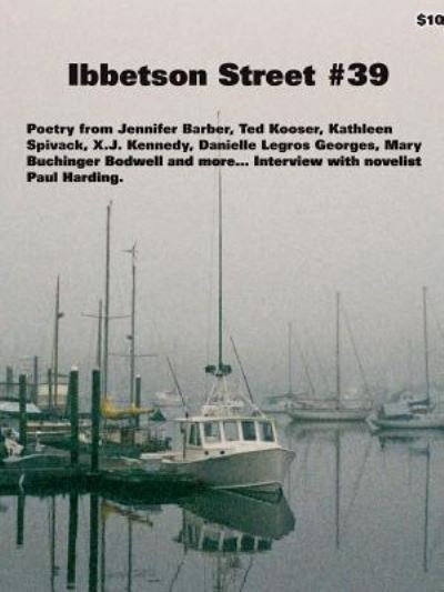 Doug Holder · Ibbetson Street #39 (Paperback Bog) (2016)
