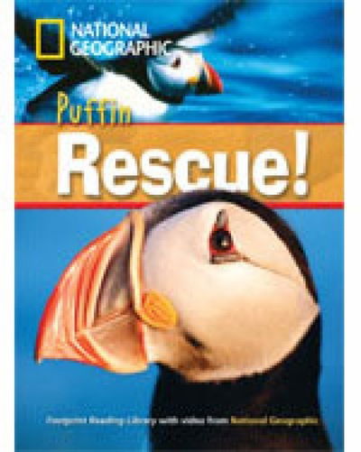 Cover for National Geographic · Puffin Rescue! + Book with Multi-ROM: Footprint Reading Library 1000 (Book) (2008)