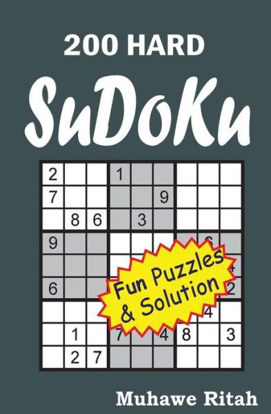 Cover for Muhawe Ritah · 200 Hard Sudoku (Paperback Book) (2014)
