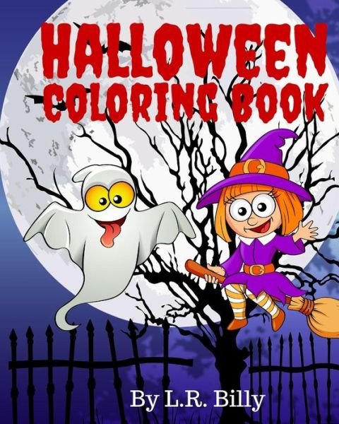 Cover for L R Billy · Halloween Coloring Book (Paperback Bog) (2015)