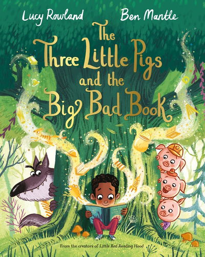 Cover for Lucy Rowland · Little Pigs and the Big Bad Book (Inbunden Bok) (2021)