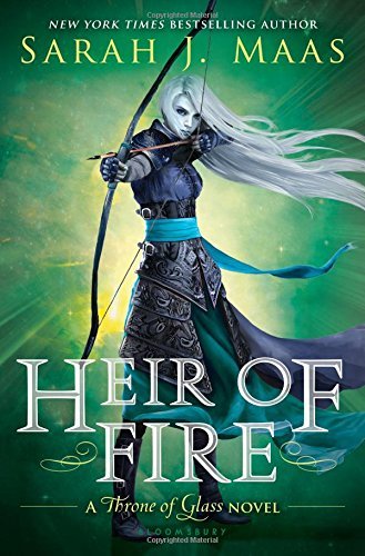 Cover for Sarah J. Maas · Heir of Fire - Throne of Glass (Hardcover Book) (2015)