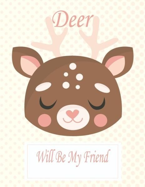 Cover for Coloring Book · Deer Will Be My Friend (Paperback Book) (2020)