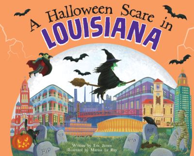 Cover for Eric James · A Halloween Scare in Louisiana (Hardcover Book) (2021)