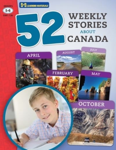 Cover for Ruth Solski · 52 Weekly Nonfiction Stories about Canada Grades 5-6 (Book) (2015)