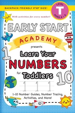 Cover for Lauren Dick · Early Start Academy, Learn Your Numbers for Toddlers (Paperback Book) (2021)