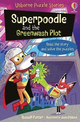 Cover for Russell Punter · Superpoodle and the Greenwash Plot - Puzzle Stories (Paperback Bog) (2025)
