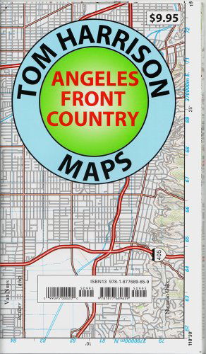 Cover for Tom Harrison · Trail Map Angeles Front Country (Tom Harrison Maps) (Map) (2013)