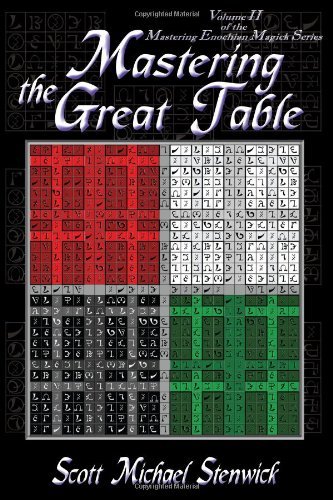 Cover for Scott Michael Stenwick · Mastering the Great Table: Volume II of the Mastering Enochian Magick Series (Paperback Book) (2013)