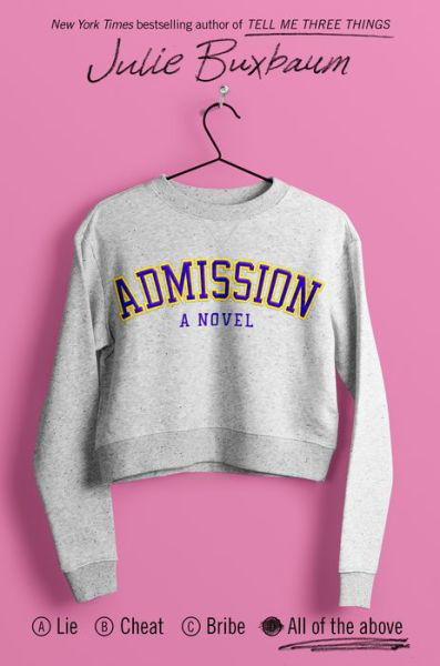 Cover for Julie Buxbaum · Admission (Paperback Book) (2022)