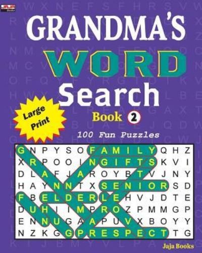 Cover for Jaja Books · GRANDMA'S WORD Search Book 2 (Taschenbuch) (2018)