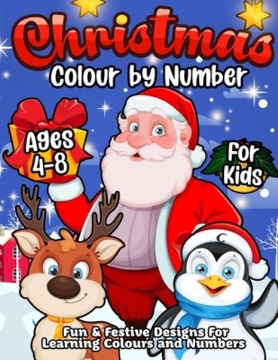 Cover for Harper Hall · Xmas Colour By Number (Paperback Book) (2020)