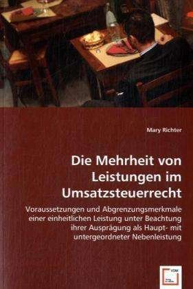 Cover for M. Richter · Mehrheit v.Leistungen im USt (Bok)