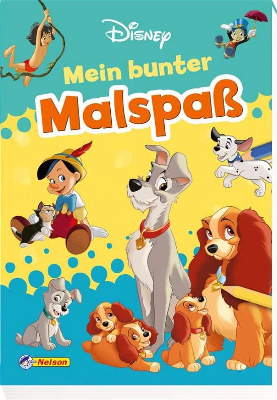 Cover for Nelson Verlag · Disney Klassiker: Mein bunter Malspaß (Paperback Book) (2021)