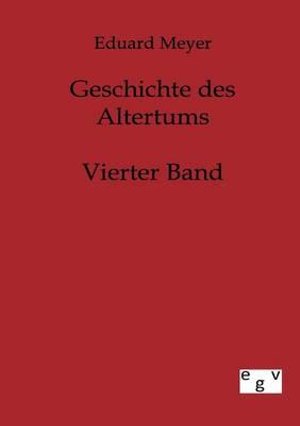 Geschichte des Altertums - Eduard Meyer - Bøger - Salzwasser-Verlag Gmbh - 9783863826659 - 13. februar 2012