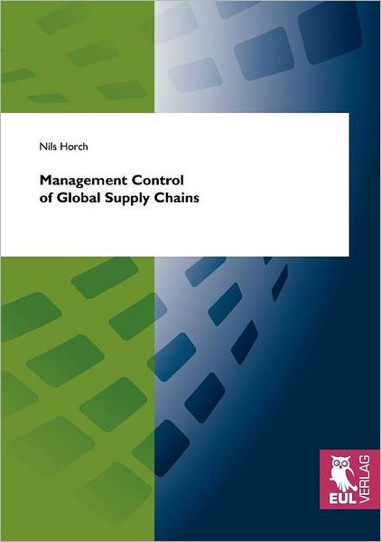 Cover for Nils Horch · Management Control of Global Supply Chains (Paperback Book) (2009)