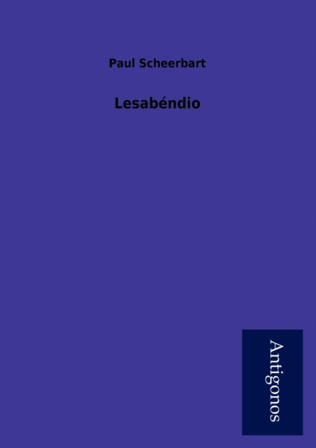 Cover for Paul Scheerbart · Lesab Ndio (Paperback Book) [German edition] (2012)