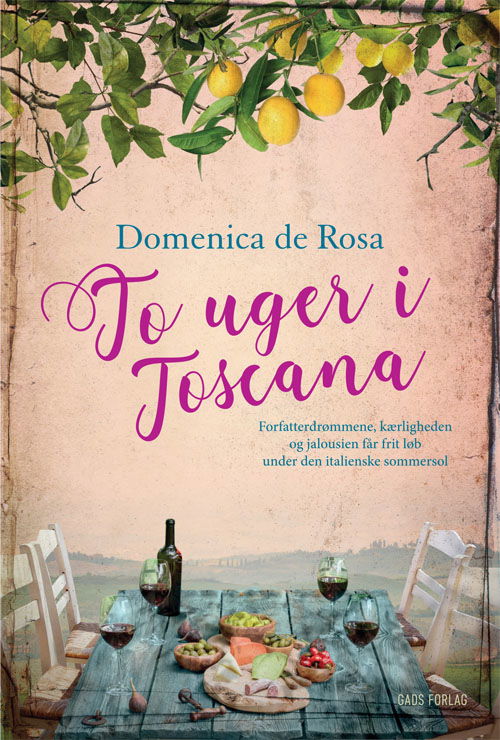 Cover for Domenica de Rosa · To uger i Toscana, PB (Pocketbok) [2. utgave] (2019)