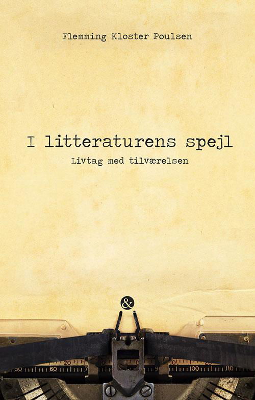 Cover for Flemming Kloster Poulsen · I litteraturens spejl (Sewn Spine Book) [1st edition] (2015)