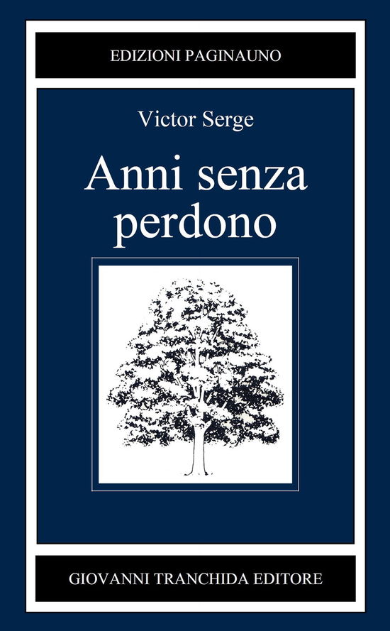 Cover for Victor Serge · Anni Senza Perdono (Book)