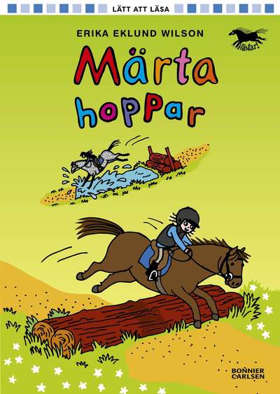Cover for Erika Eklund Wilson · Märta hoppar (Hardcover Book) (2025)