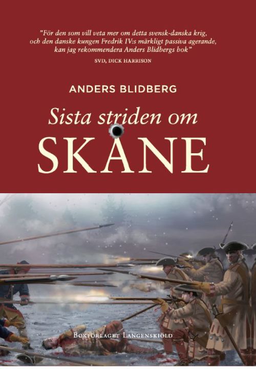 Cover for Anders Blidberg · Sista striden om Skåne (Paperback Book) (2019)