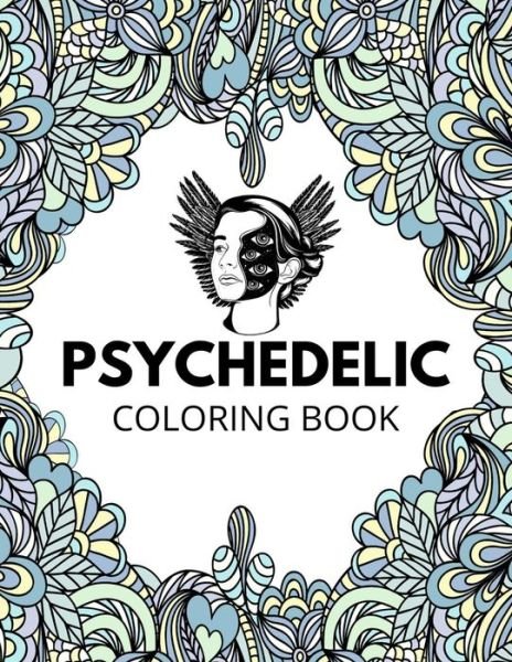 Cover for Zxr Press · Psychedelic coloring book (Paperback Book) (2020)