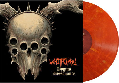 Cover for Whitechapel · Hymns in Dissonance (LP) [Orange Vinyl edition] (2025)