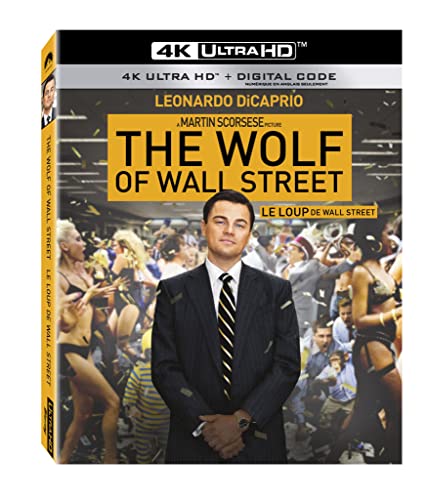 Cover for The Wolf of Wall Street [UHD] (4K Ultra HD) (2021)