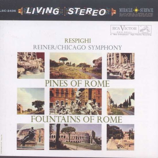 Cover for Respighi · Pines Of Rome/ Fountains Of Rome (SACD) [High quality edition] (2014)