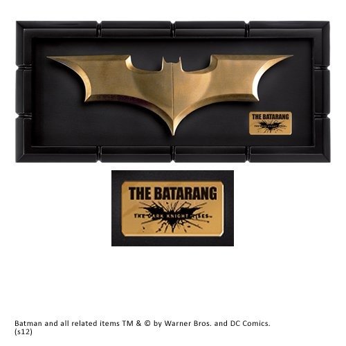 The Batarang - The Dark Knight Rises - Noble - Merchandise - The Noble Collection - 0812370010660 - 7. februar 2019