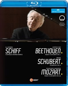 Cover for Schiff / Oc Andrea Barca · Schiff At Mozartwoche (Blu-ray) (2016)