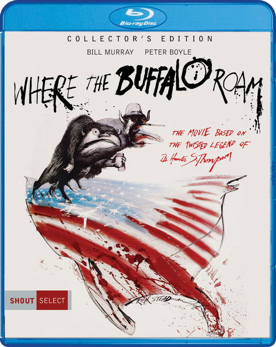 Cover for Blu-ray · Where the Buffalo Roam (Blu-ray) [Collector's edition] (2017)