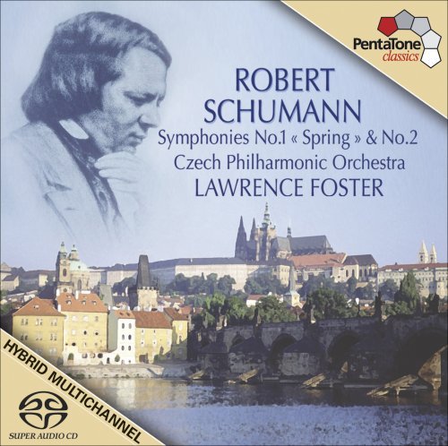 Cover for Foster,Lawrence/TP · Schumann: Sinfonien 1 &amp; 2 (SACD) (2008)