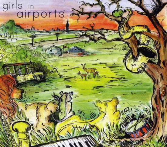 Cover for Girls in Airports (CD) (2013)