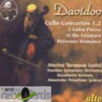 Davydov Cello Concs 1.2 Etc / At The Fountain - Marina Tarasova - Música - ALTO - 0894640001660 - 1 de março de 2010
