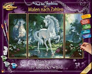 Cover for Schipper · 609260866 - Malen Nach Zahlen - Einhorn Im Zauberwald - 40x50 Cm (Leksaker)