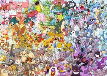 Cover for Unspecified · Challenge  Pokemon 1000pc (Leksaker) (2019)