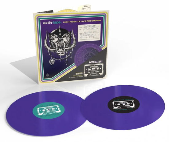 Cover for Motörhead · The Lost Tapes, Vol. 6 (Live in Berlin 1992) (LP) [RSD 2025 Purple Vinyl edition] (2025)