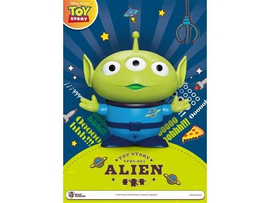 Toy Story Vpbs-003 Alien Small Vinyl Piggy Bank - Beast Kingdom - Merchandise -  - 4711385245660 - August 28, 2024
