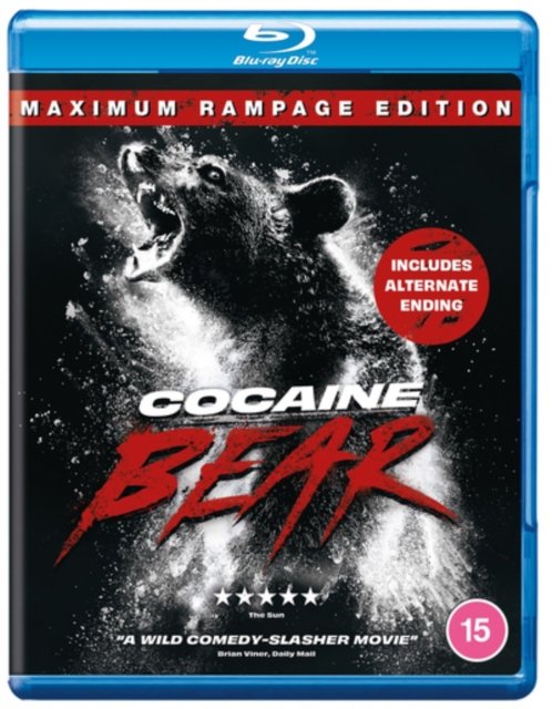 Cover for Cocaine Bear Bluray · Cocaine Bear (Blu-ray) (2023)