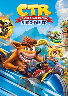 Cover for Xbox One: Crash Team Racing · Nitro-Fueled (German Import) (MERCH) (2019)