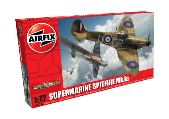 1/72 Supermarine Spitfire Mkia (Plastic Kit) - Airfix - Merchandise - H - 5055286649660 - 