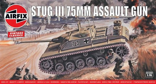 Cover for Airfix · Stug Iii 75mm Assault Gunvintage Classics (1:76) (Legetøj)