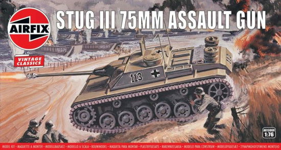 Stug Iii 75mm Assault Gunvintage Classics (1:76) - Airfix - Merchandise - Airfix-Humbrol - 5055286652660 - 